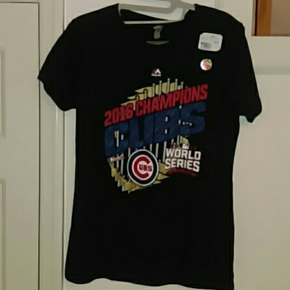 MLB Chicago Cubs 2016 Champions  Women's T-Shirt